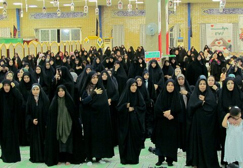 تصاویر/ اجتماع بیعت با ولایت در بندر دیّر