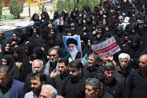 تصاویر/مراسم تشییع و تدفین شهید مدافع وطن در شهر توپ آغاج