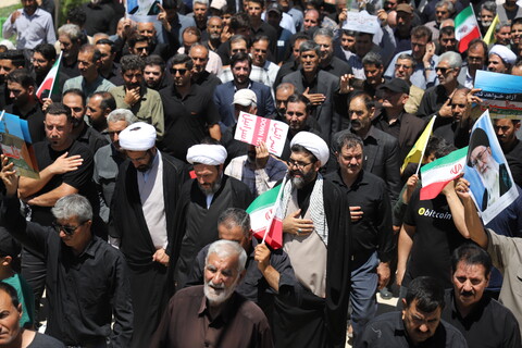 تصاویر/مراسم تشییع و تدفین شهید مدافع وطن در شهر توپ آغاج