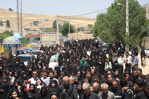 تصاویر/مراسم تشییع و تدفین شهید مدافع وطن در شهر توپ آغاج