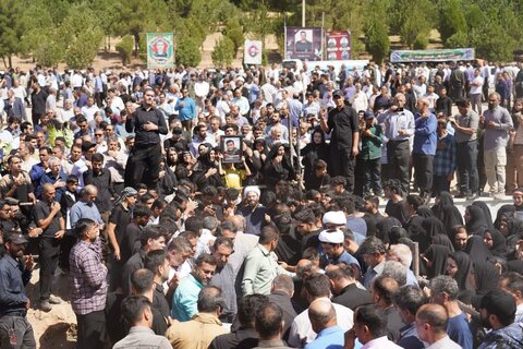 تصاویر تشییع شهدا در خرم آباد