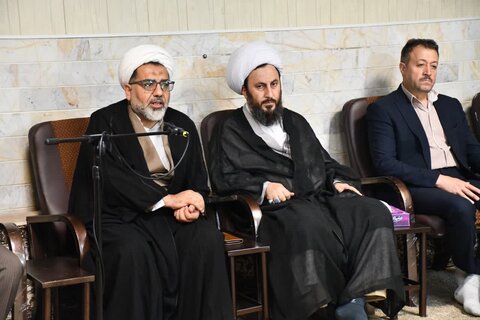 تصاویر/ دیدار اعضای شورای قضایی شهرستان خوی با امام جمعه این شهرستان