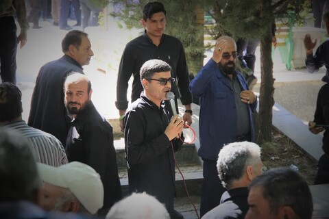 تصاویر / مراسم تشییع پیکر شهید محمودی در اسدآباد