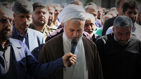 تصاویر / مراسم تشییع پیکر شهید محمودی در اسدآباد