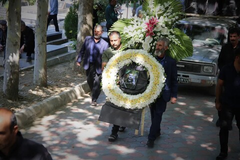 تصاویر / مراسم تشییع پیکر شهید محمودی در اسدآباد