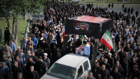 تصاویر / مراسم تشییع پیکر شهید محمودی در اسدآباد