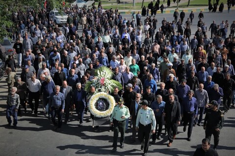 تصاویر / مراسم تشییع پیکر شهید محمودی در اسدآباد