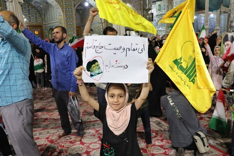 تصاویر/ تجمع مردم قم در اعلام انزجار و فریاد انتقام از تجاوزات آمریکا و رژیم صهیونسیتی