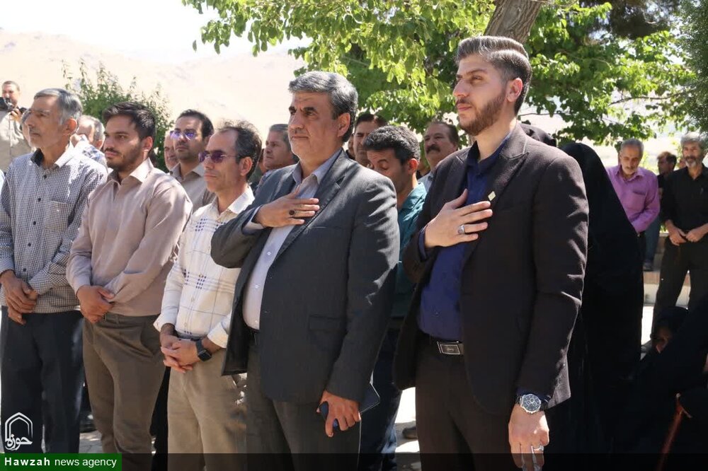 تصاویر / آیین تشییع شهید ظاهری در تویسرکان