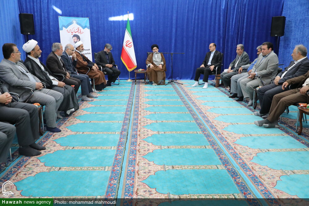 تصاویر/ دیدار  اعضای شورای قضایی استان آذربایجان غربی با نماینده ولی فقیه در استان