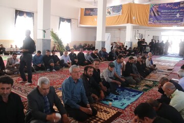 فیلم| مجلس ترحیم شهید والامقام و سرافراز مدافع وطن  "جواد نجفیان"