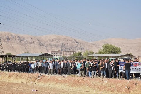 تشییع پیکر مطهر شهید والامقام محمود زینی وند