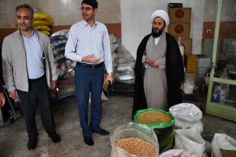 تصاویر/ حضور امام جمعه خوی در جمع اصناف