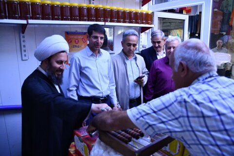 تصاویر/ حضور امام جمعه خوی در جمع اصناف