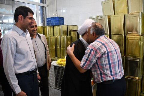 تصاویر/ حضور امام جمعه خوی در جمع اصناف