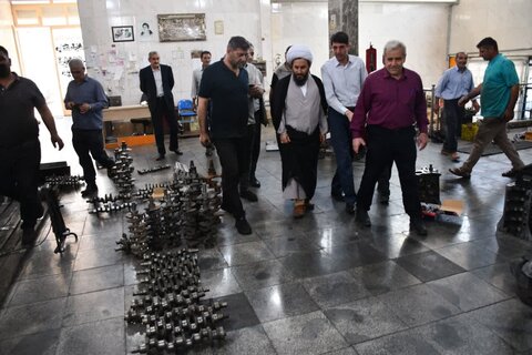 تصاویر/ حضور امام جمعه خوی در جمع اصناف