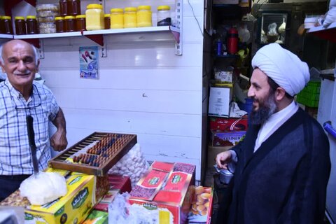 تصاویر/ حضور امام جمعه خوی در جمع اصناف