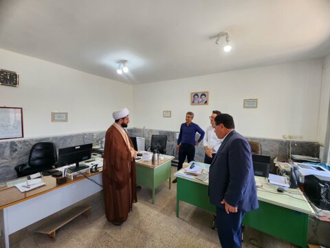 تصاویر/ بازدید امام جمعه چایپاره از اداره آموزش و پرورش این شهرستان
