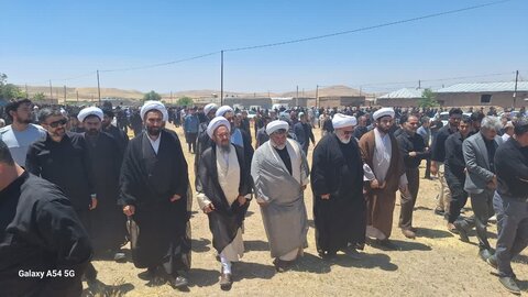 تصاویر/ مراسم تشییع پیکر سردار شهید جواد نجفیان در میاندوآب