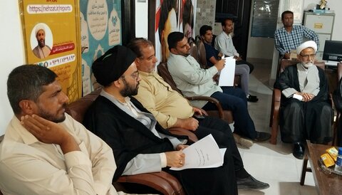 تصاویر/ نشست قرارگاه مساجد شهرستان دیّر