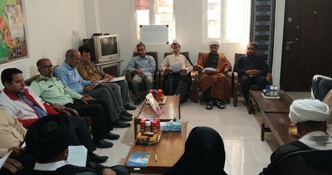 تصاویر/ نشست قرارگاه مساجد شهرستان دیّر