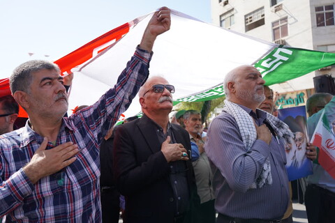 تشییع پیکر مطهر شش تن از شهدای حمله تروریستی صهیونیستی در اهواز