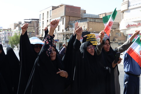 تشییع پیکر مطهر شش تن از شهدای حمله تروریستی صهیونیستی در اهواز