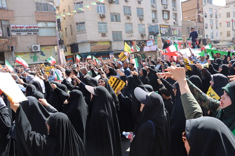 تشییع پیکر مطهر شش تن از شهدای حمله تروریستی صهیونیستی در اهواز