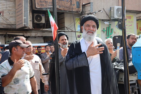 تشییع پیکر مطهر شش تن از شهدای حمله تروریستی صهیونیستی در اهواز