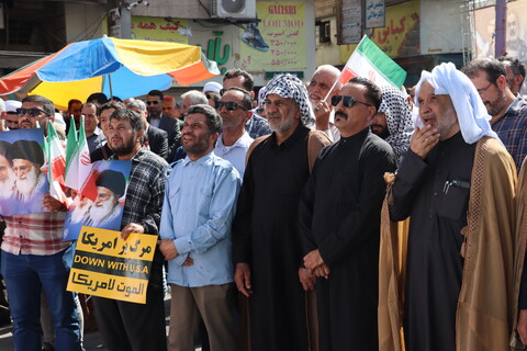 تشییع پیکر مطهر شش تن از شهدای حمله تروریستی صهیونیستی در اهواز