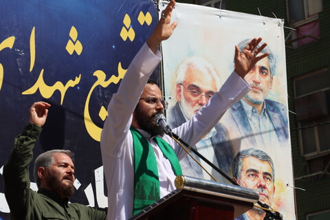 تشییع پیکر مطهر شش تن از شهدای حمله تروریستی صهیونیستی در اهواز