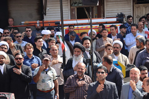 تشییع پیکر مطهر شش تن از شهدای حمله تروریستی صهیونیستی در اهواز