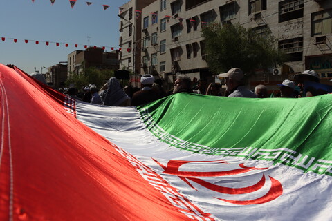 تشییع پیکر مطهر شش تن از شهدای حمله تروریستی صهیونیستی در اهواز