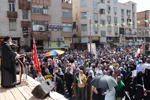 تشییع پیکر مطهر شش تن از شهدای حمله تروریستی صهیونیستی در اهواز