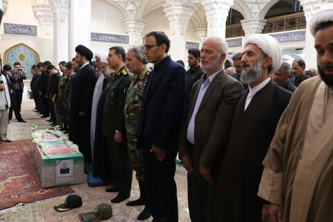 تصاویر/ آیین تشییع پیکر شهید مدافع وطن علی پیری جناقرد