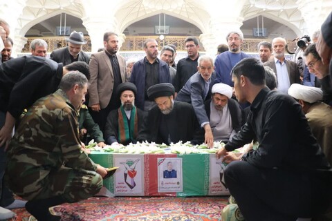 تصاویر/ آیین تشییع پیکر شهید مدافع وطن علی پیری جناقرد