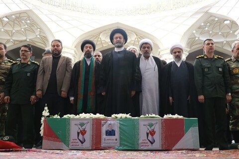 تصاویر/ آیین تشییع پیکر شهید مدافع وطن علی پیری جناقرد