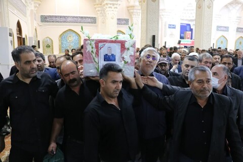 تصاویر/ آیین تشییع پیکر شهید مدافع وطن علی پیری جناقرد