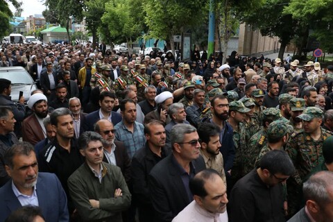 تصاویر/ آیین تشییع پیکر شهید مدافع وطن علی پیری جناقرد