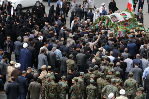 تصاویر/ آیین تشییع پیکر شهید مدافع وطن علی پیری جناقرد