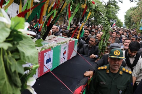 تصاویر/ آیین تشییع پیکر شهید مدافع وطن علی پیری جناقرد