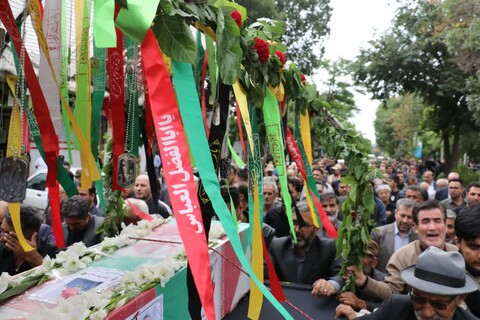 تصاویر/ آیین تشییع پیکر شهید مدافع وطن علی پیری جناقرد