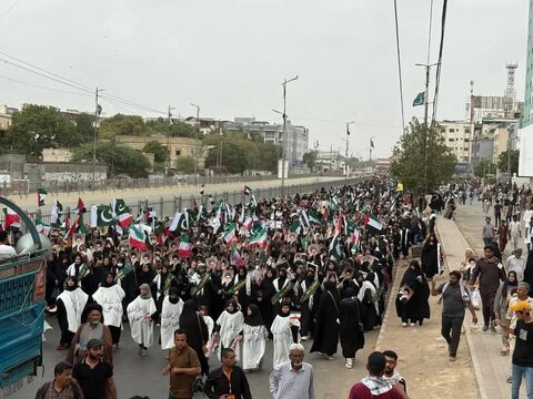 کراچی؛ ایران کی حمایت میں عظیم الشان مردہ باد امریکہ و اسرائیل ریلی