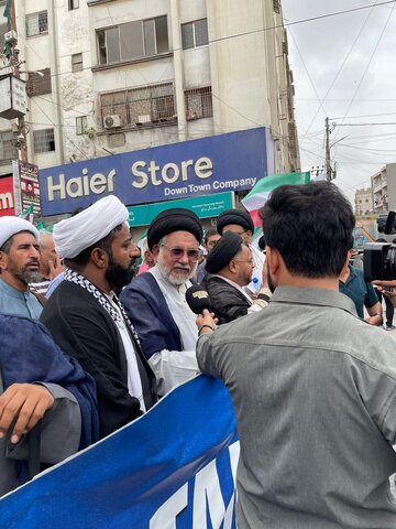 کراچی؛ ایران کی حمایت میں عظیم الشان مردہ باد امریکہ و اسرائیل ریلی