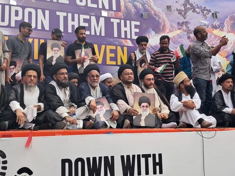 کراچی؛ ایران کی حمایت میں عظیم الشان مردہ باد امریکہ و اسرائیل ریلی