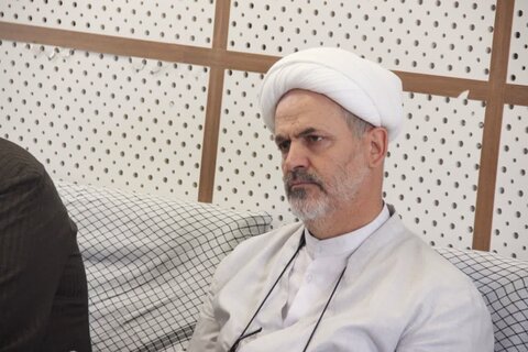 تصاویر / جلسه نهادهای حوزوی با موضوع قرارگاه بلاغ مبین در حوزه علمیه استان قزوین