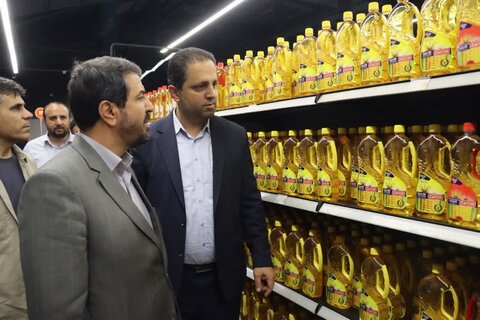 تصاویر / بازدید سرزده استاندار همدان از مراکز عرضه و توزیع کالاهای اساسی