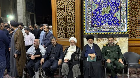 تصاویر/ مراسم وداع با شهدای حمله اسرائیل به یزد