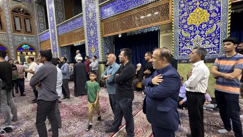 تصاویر/ مراسم وداع با شهدای حمله اسرائیل به یزد