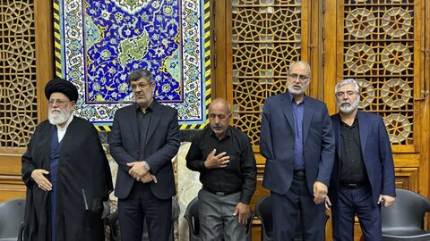 تصاویر/ مراسم وداع با شهدای حمله اسرائیل به یزد